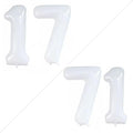 Number 17 Balloons for 17th Birthday Sweet 17 Party Decorations, 42 Inch Jumbo by GOER