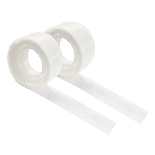 HANWER 200 PCS Glue Points for Balloons, Removable Sticky Point Tape, Adhesive by HANWER