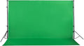 Green Screen Backdrop 10x7ft Photo Backdrop Chromakey Muslin Portrait Green by HMTFOTO