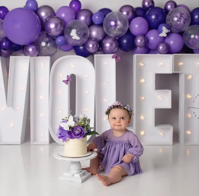 3FT Tall Mosaic Balloon Frame Letters Big Marquee Light Up DIY Kit - Image 7