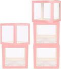 uxcell 6 Pcs Party Balloon Boxes, Transparent Balloon Boxes by uxcell