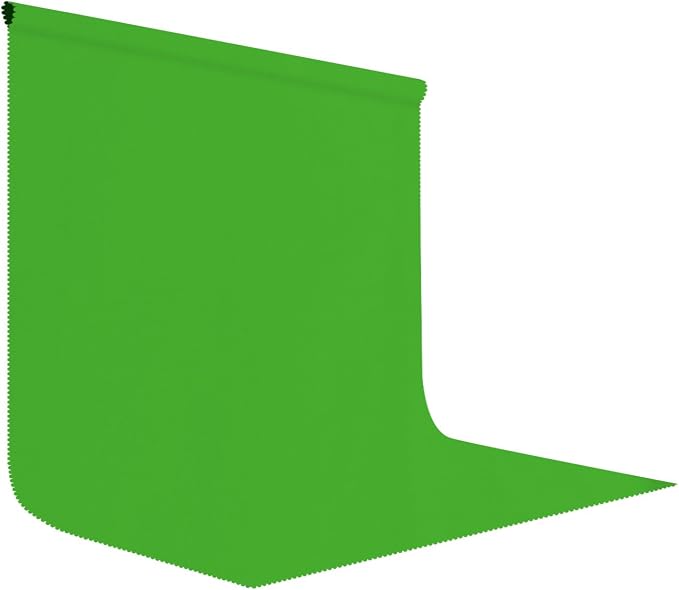 Green Screen Backdrop for Photoshoot, Fabric 10x10ft | Polyester Studio Photo by LYLYCTY