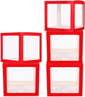 uxcell 5 Pcs Party Balloon Boxes, Transparent Balloon Boxes by uxcell