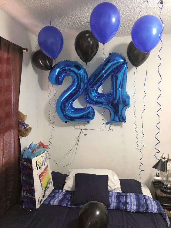 Navy Blue 4 Balloon - Image 4
