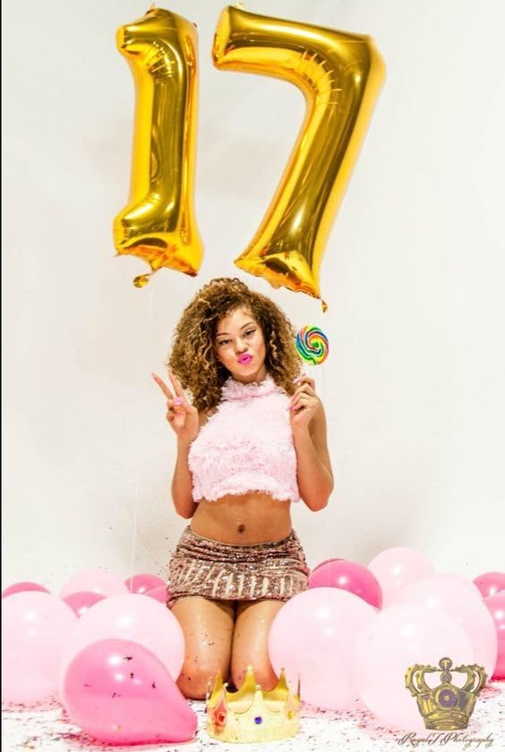 Gold Number 0 Balloon 40 Inch, 0th Birthday Party Decorations Men Women | Foil - Image 4