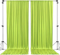 AK TRADING CO. 10 feet x 10 feet Light Green Polyester Backdrop Drapes Curtains by Fabrics%7CEventDecor%7CCrafts%7CUpholsteryFoam