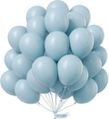 PartyWoo Dusty Blue Balloons 101pcs Light Blue Aqua Boho Color | Balloons by PartyWoo