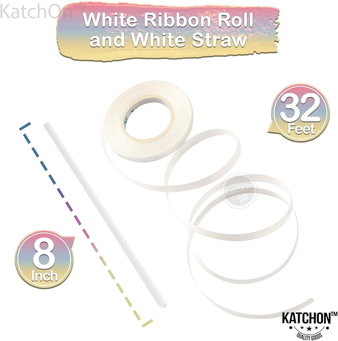 KatchOn Rainbow Number 4 Balloon 40 Inch | 4 Balloon Number - Image 3