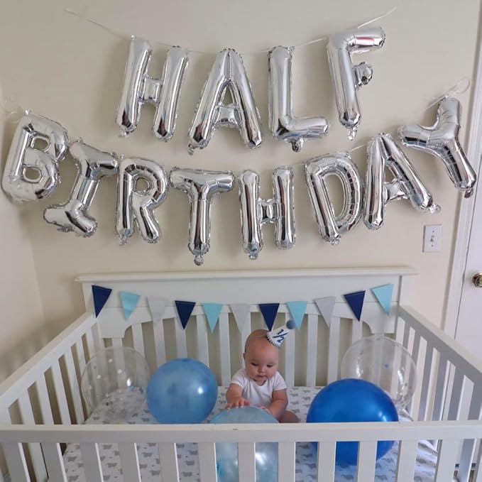 26pcs Silver Letter Balloons Foil Alphabet A-Z Balloons Custom Personalized - Image 4