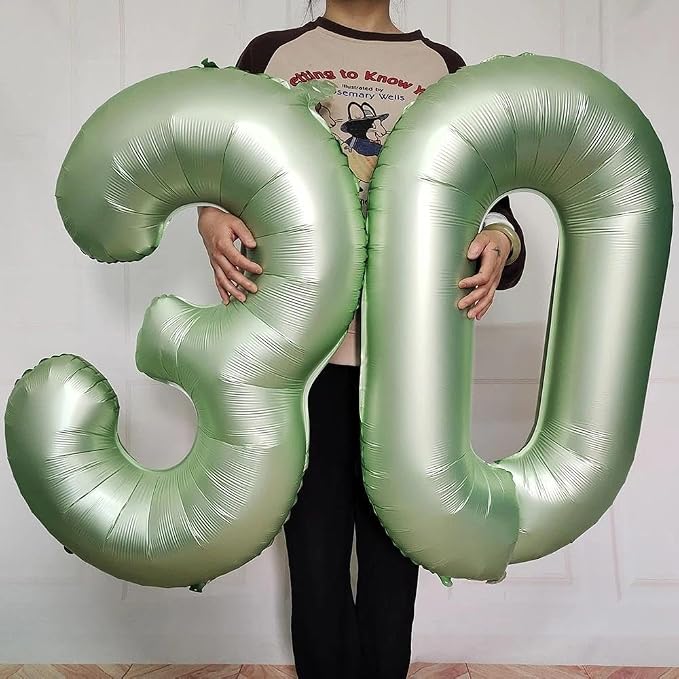 Oliver Green Number 9 Balloon 40 Inch - Image 7