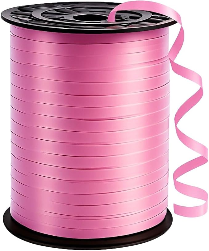 500 Yard Premium Pink Curling Ribbon, Curling Ribbon by weizedm