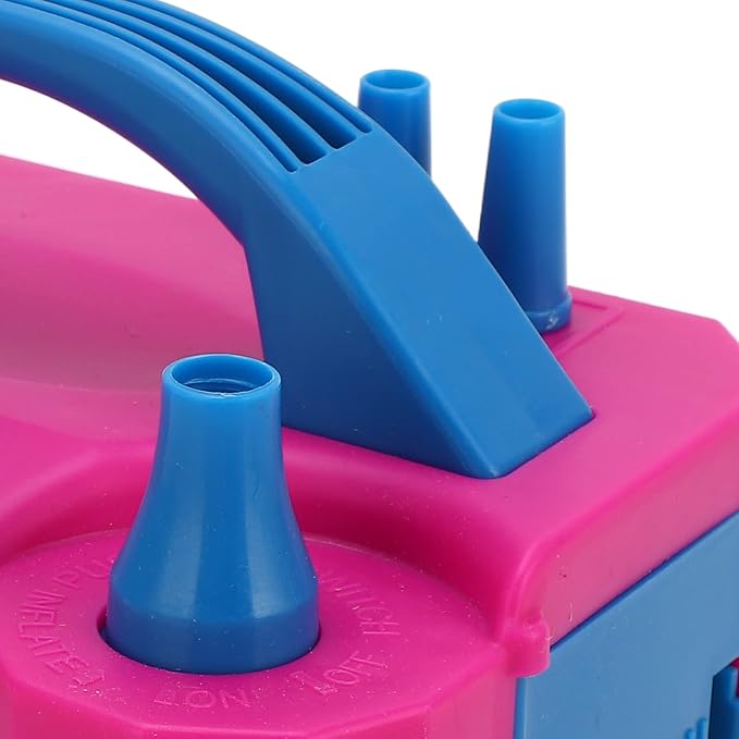 600W Electric Air Balloon Pump Dual Nozzle Automatic Balloon Inflator Blowing - Image 8