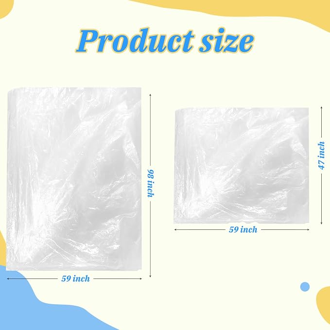 6 Packs Large Balloon Bags for Transport 98 x 59 inch 3 pcs and 59 x 47 inch - Image 3