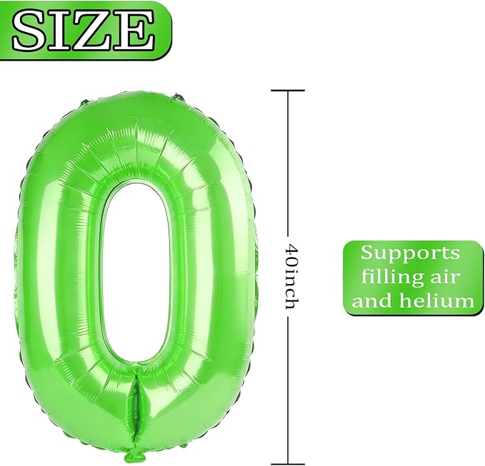 40 Inch Number 67 Balloons for 67th Birthday Party Decorations, 0-100 Fruit - Image 4