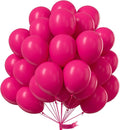 PartyWoo Hot Pink Balloons 100pcs Magenta Fuchsia Color 12 Inch | Balloons by PartyWoo