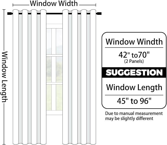 Yakamok Ombre Curtains Blue and Greyish White - Image 9