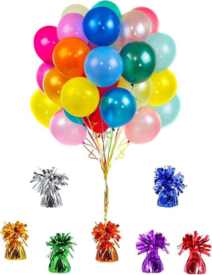 Chochkees Gold Metallic Balloon Weights, Novelty and Gag Gifts, 5.5" Inches - Image 3
