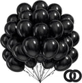 100pcs 12inch Black Balloons by BAUANOOY