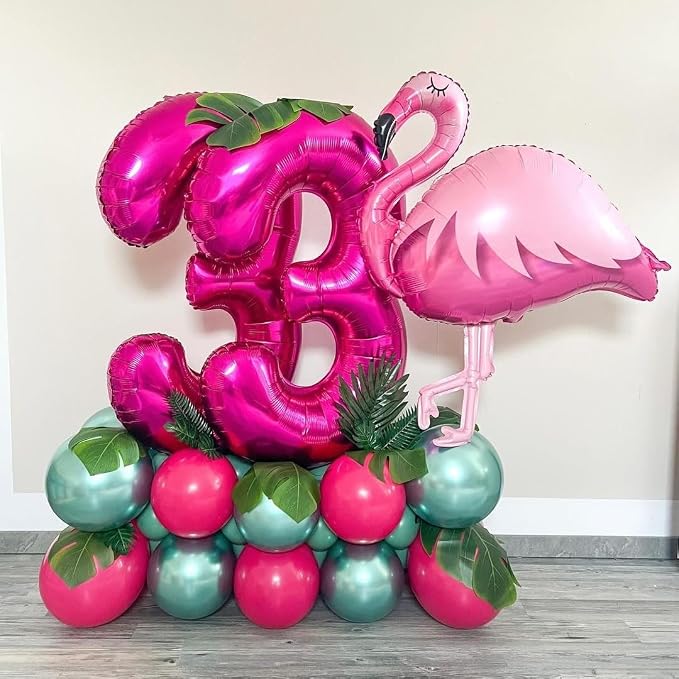 1 Balloon Number Hot Pink 1 Birthday Balloon 40 inch Foil Mylar Large 1 Balloon - Image 6
