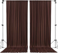 AK TRADING CO. 10 feet x 10 feet Brown IFR Polyester Backdrop Drapes Curtains by Fabrics%7CEventDecor%7CCrafts%7CUpholsteryFoam