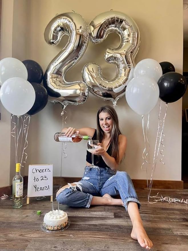 15 Balloon Numbers 40Inch for 15th Year Old Birthday Decorations, Inflation - Image 6