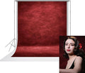 UrcTepics 6x8ft Red Abstract Photography Backdrop by UrcTepics