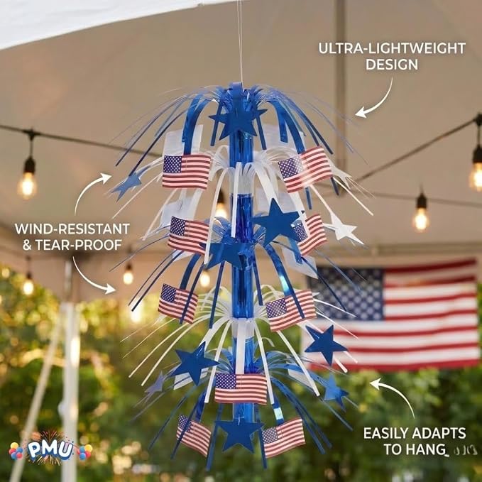 PMU 21 Inch Patriotic Centerpieces - Image 3