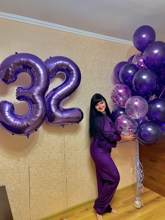 Purple Number 13 Balloon 40 Inch - Image 7