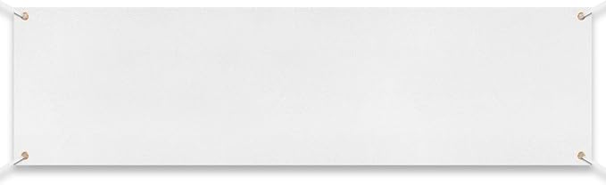 Zonon Large Blank Banners And Signs Polyester Oxford Cloth Sublimation Banner by Zonon