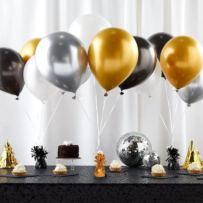 Foil Fringe Foil Balloon Weight | Orange | 1 Pc - Image 5