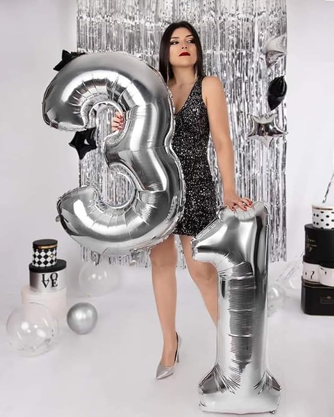 23 Balloon Numbers 40Inch for 12 23th Year Old Birthday Decorations, Inflation - Image 4