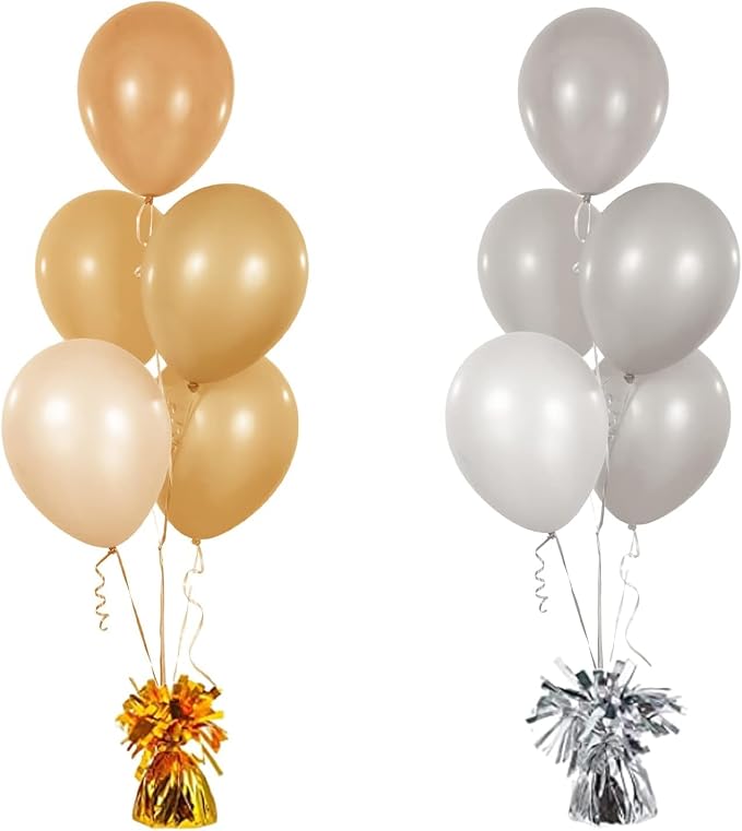 Chochkees Gold Metallic Balloon Weights, Novelty and Gag Gifts, 5.5" Inches - Image 7