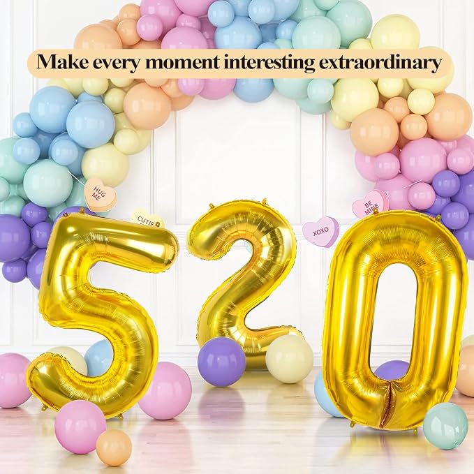 Number 95 Balloons for 95th Birthday Party Decorations, 0-100 Large No.95 - Image 6