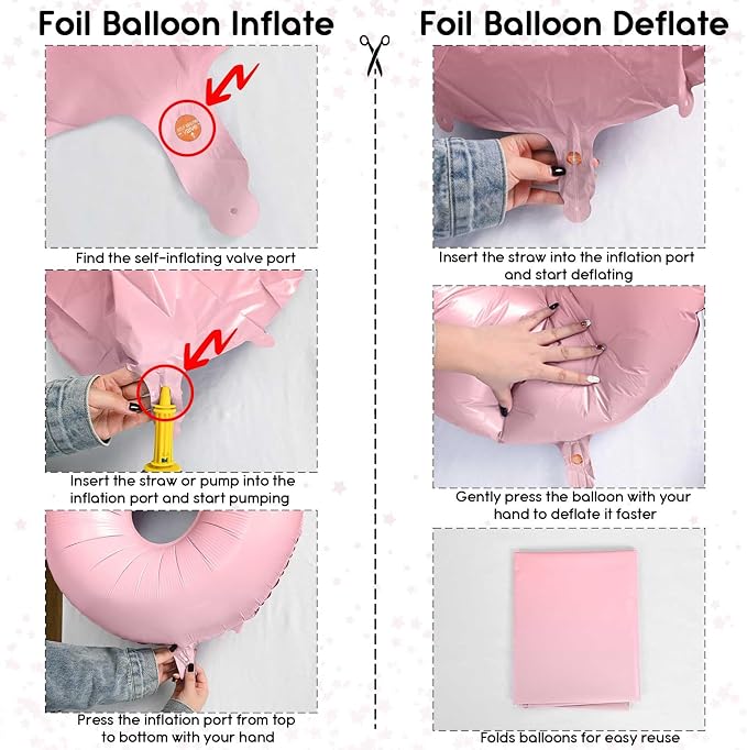 11 Balloon Number Birthday, Giant Light Pink Number 1 & 1 Helium Foil Balloon - Image 9