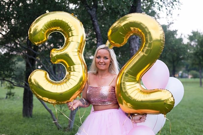 23 Balloon Numbers 40Inch for 23th 32 Year Old Birthday Decorations, Inflation - Image 5