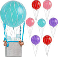 Deekin 8 Pcs Hot Air Balloons Net 36'' Hot Air Balloon Drop Net by DEEKIN