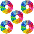 500 Pcs Balloons Assorted Colors, Rainbow Birthday Balloons Bulk Pack of Strong by JerDorgo