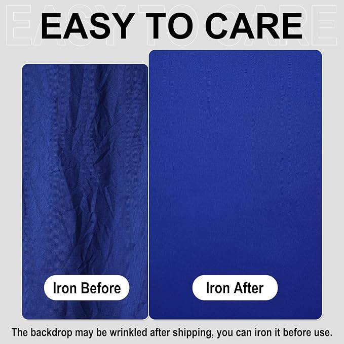 GFCC 6FTx9FT Royal Blue Backdrop Background - Image 2