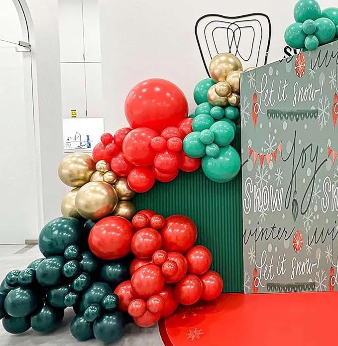 12 Inch Dark Green Balloons, Baby Shower, Graduate Party Decorations - Image 4