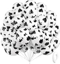 60pcs Cow Print Balloons, Latex Cow Balloons by Vicduotex
