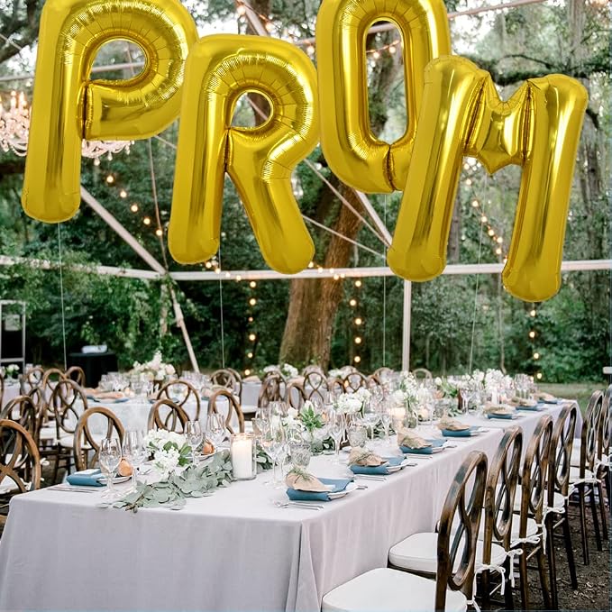 TONIFUL 40 Inch Large Gold Letter R Foil Balloons Alphabet Balloons | Giant - Image 5