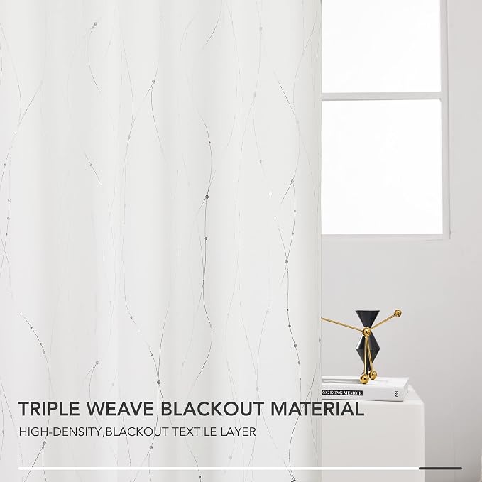 Deconovo Living Room Curtains 84 Inches Long, Thermal Insulated, Room Darkening - Image 9