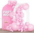 PartyWoo Baby Pink Balloons 100pcs Pastel Pale Light Pink Color | 36 18 12 10 5 by PartyWoo