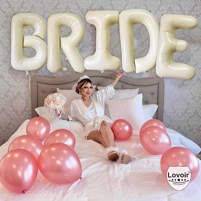Cream White Letter Z Balloons, 40 Inch Giant Letter Balloons Z Foil Mylar - Image 5