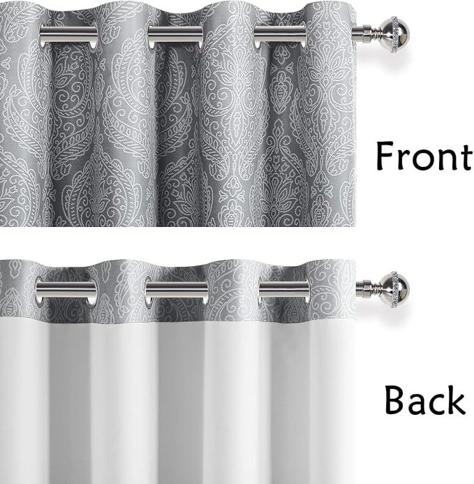 DWCN Ombre Blackout Curtains for Living Room - Image 4