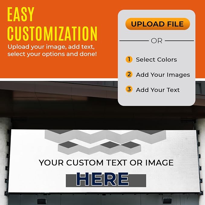 Personalized Passion Vinyl Banner 4' x 12' - Image 2