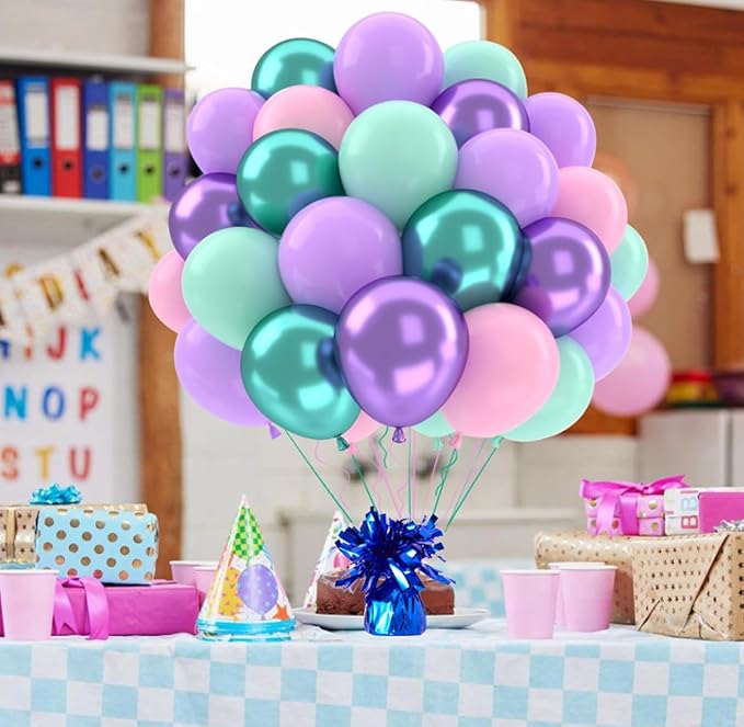 Balloon Weights, 12 Pieces, Weight 0.36Lb | Aluminum Foil, Suitable - Image 4