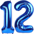 Numbers 10 Balloon 40Inch Blue Balloons by Argthjy