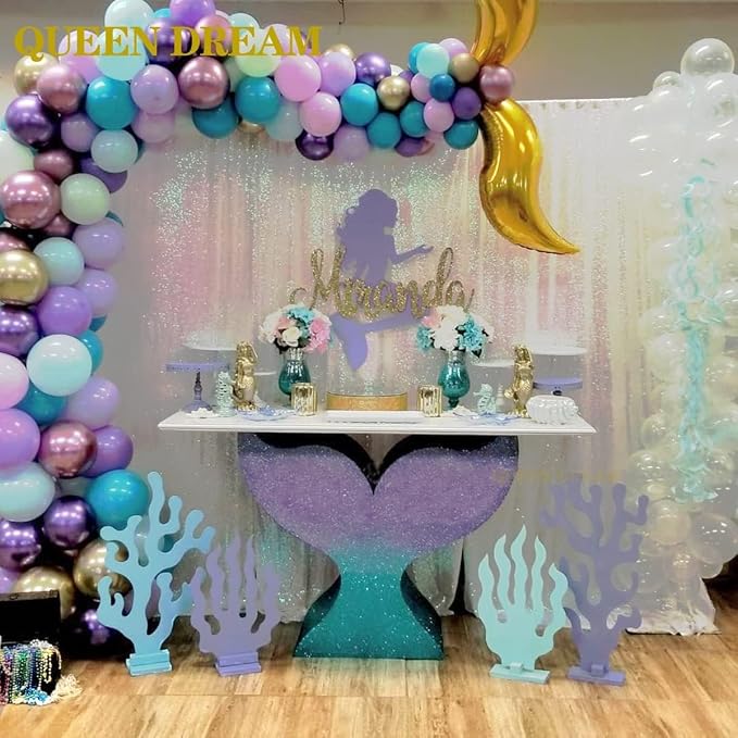 White Iridescent Sequin Curtains 10ftx10ft Photo Booths Backdrop | Photo - Image 4