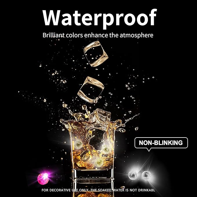 Aogist 50pcs White Balloon Lights, Long Standby Time Waterproof Mini Light - Image 3